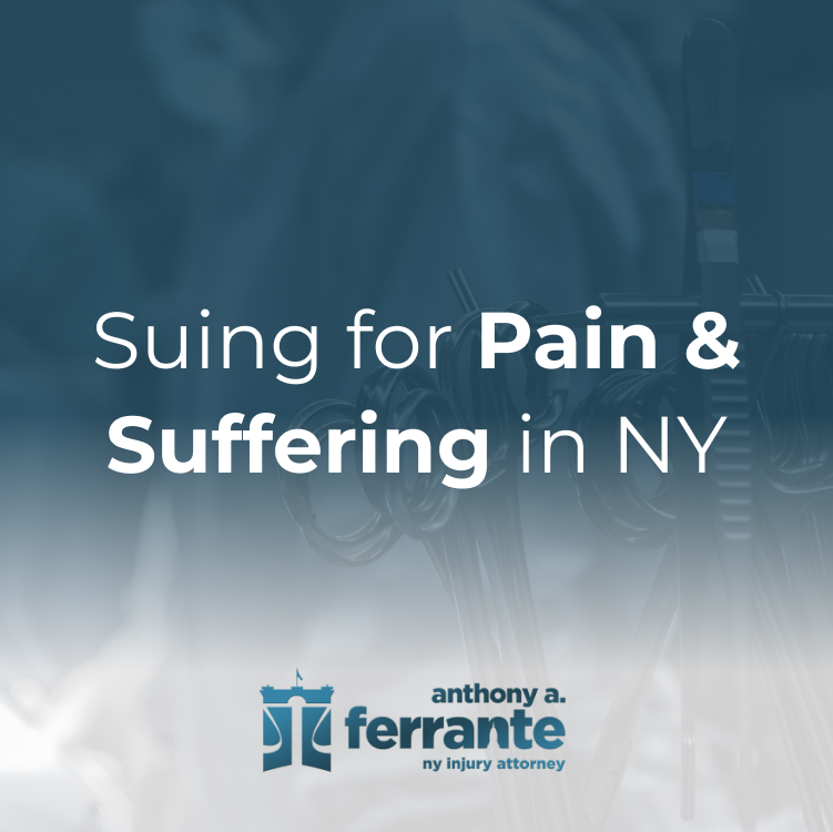 suing for pain and suffering in new york
