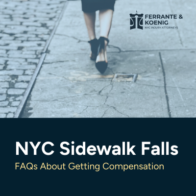 New York Sidewalk Fall Lawsuits
