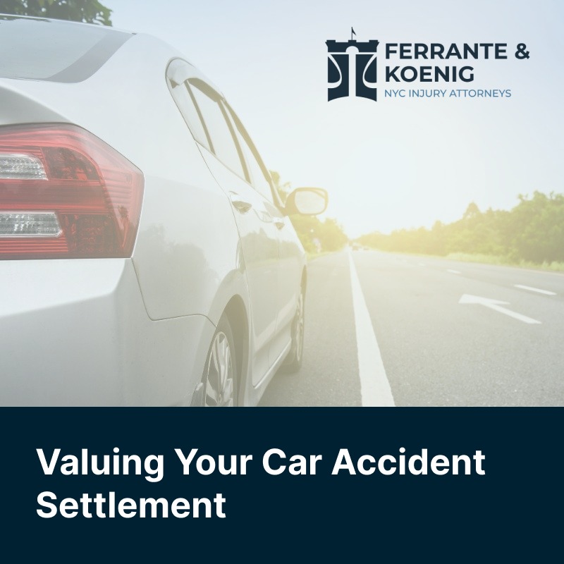 how much is your car accident settlement worth NY